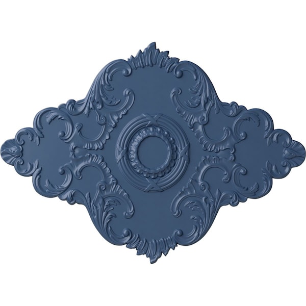 Ekena Millwork Piedmont Ceiling Medallion (Fits Canopies up to 6 1/2"), 67 1/8"W x 48 5/8"H x 1 7/8"P, Americana CM67PEAMF - main